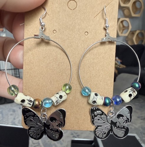 Anti social butterfly dangle - anti-social,