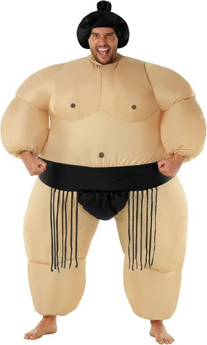 Adult black inflatable - inflatable, sumo
