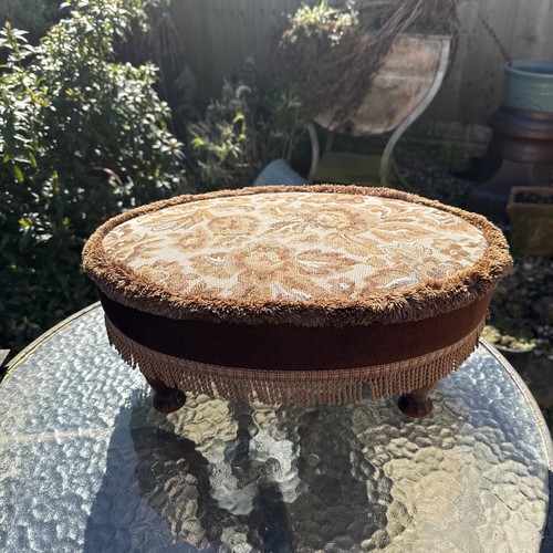 Vintage footstool - vintage,