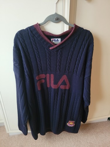 West ham knit sweatshirt - knit, 1999