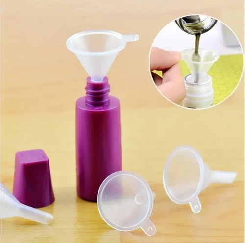 Pcs transparent funnels mini - 5,