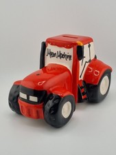 Ceramic Moneybox Tractor Mean