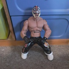 WWE Jakks Ring Giants Rey Mysterio 13.5" Wrestling Figure Large