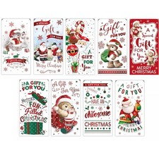 36 x Sparkling Christmas Gift Money Voucher Card Wallet With Envelope