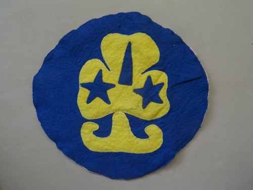Girl guide trefoil badge - guide,