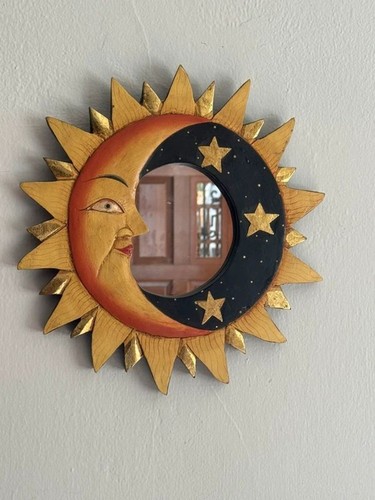 Vintage celestial sun - celestial, moon