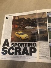 Toyota Celica GT V Vauxhall Calibra 16v V VW Corrado G60 What Car Roadtest