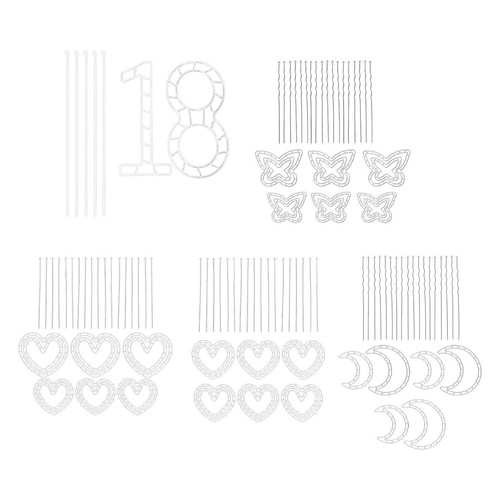 Floral wreath making form - making,