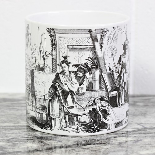 Ceramic pot 13cm monochrome - ceramic,