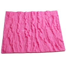 Silicone Mould Tree Bark Log Fairy Garden Cake Decor Fondant Icing Baking