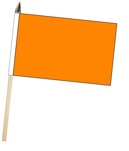 Plain orange large - plain,