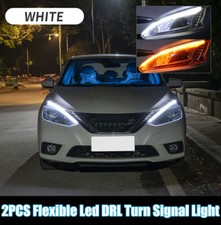 2pcs white car daytime - 2pcs,