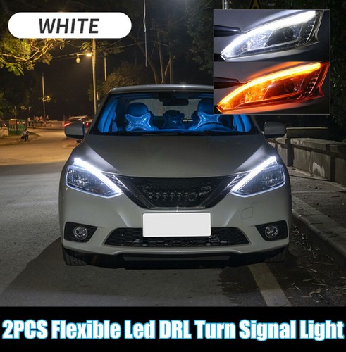 2pcs white car daytime - 2pcs, running