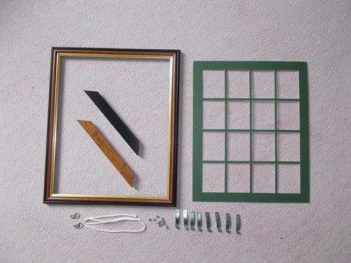 Cigarette card mounting - card,