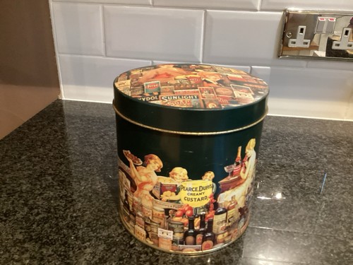 Retro brands biscuit tin - brands,