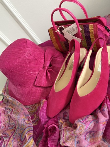 Vestopazzo fuschia pink hat - fuschia,