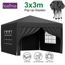 3x3m Pop Up Gazebo Waterproof