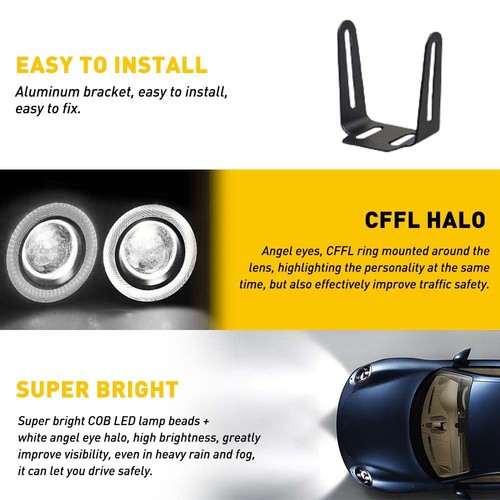 Cob led drl fog light - led,