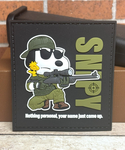 Sniper pvc patch morale - pvc,