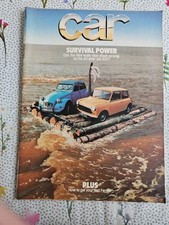 Car Apr 1978 Matra Simca