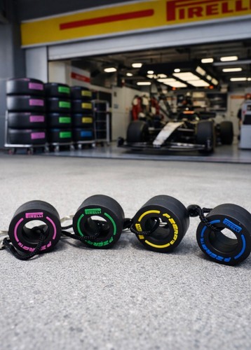 Formula tyre keyring - formula, 1