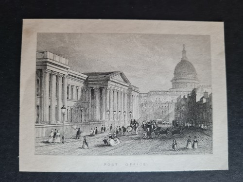Antique 1851 print general - 1851,