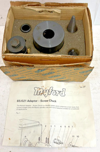 Used myford screw - screw, chuck
