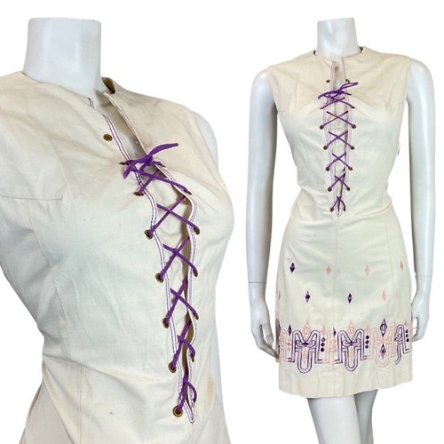 Vintage 60s 70s cream - 60s,