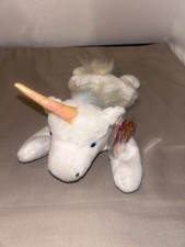 VGC Tagged Retired Ty Beanie Baby Plush Mystic the Unicorn Excellent Condition