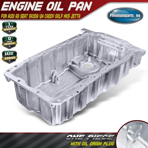 Engine oil sump pan - engine, audi