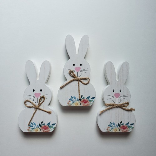 Lot bunny easter white - bunny,