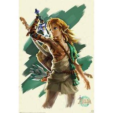 (026) NEW MAXI POSTER THE LEGEND OF ZELDA TEARS OF THE KINGDOM WALL HANGING
