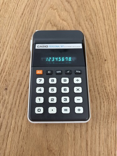 Casio personal electronic - m-1,