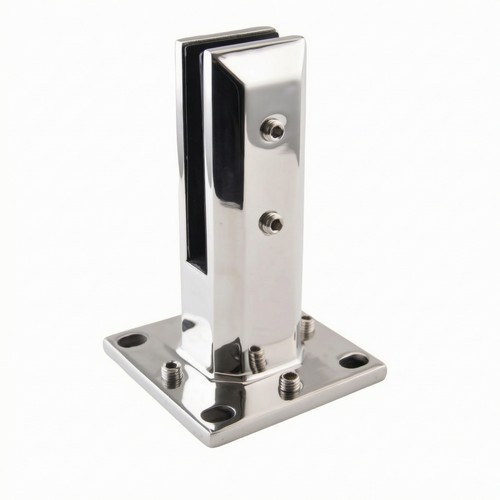 Glass railing clamp heavy - glass,