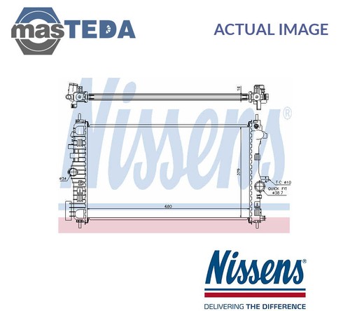 630718 engine cooling radiator - cooling,