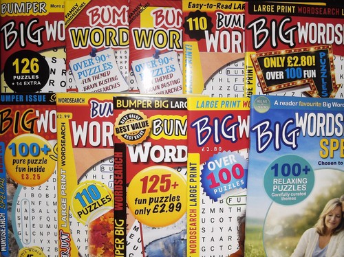 Wordsearch puzzle books - books,