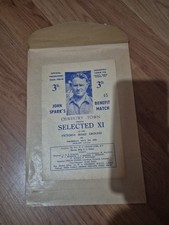 Oswestry Football Club Programme Vintage.