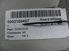  MAZDA 2 SUN VISOR TAMURA