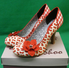 RUBY SHOO Natalie Court Shoes Heels UK Size 7 / EU 40 USED Boxed