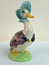 Jemima Puddleduck Beatrix Potter figurine - Stamped: BESWICK F.Warne & Co 1948C