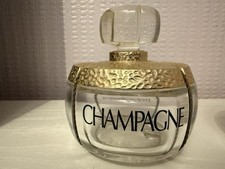 YSL Vintage Perfume  Bottles  CHAMPAGNE RARE Beautiful Set Of 3