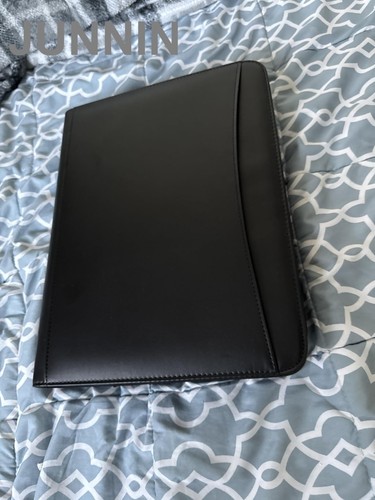 Black vegan leather - a4,