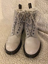 Dr. Martens Off White Leather