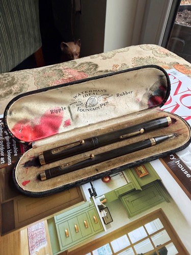 Vintage waterman brown - vintage,