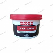 Boss White Pipe Jointing Compound Tub for Hot & Cold Water (Non Potable) 400g