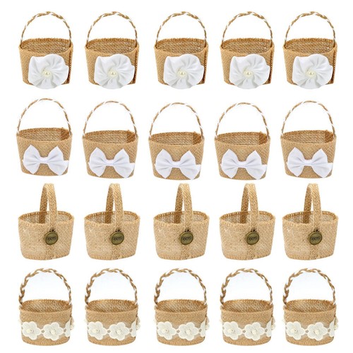 Pieces wedding flower basket - flower,