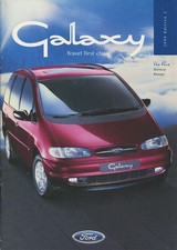 CAR BROCHURE: FORD GALAXY - 1996 (INCLUDES ASPEN/GLX/GHIA)