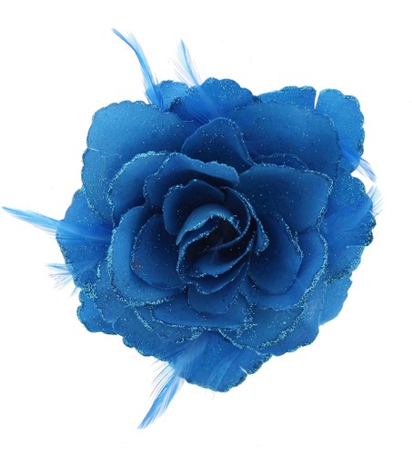 Glitter hair rose with - glitter,