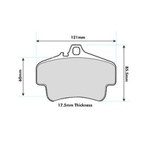 Ferodo DS2500 Front Brake Pads