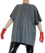 Rubber Tee Shirt Top Latex Mix